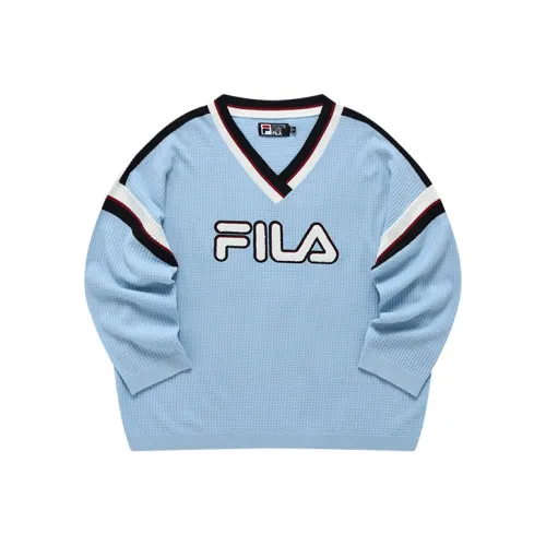 FILA Нефритовый Чайник Синий Женские Свитеры