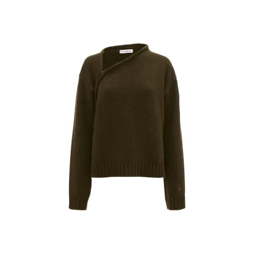 JW Anderson Оливково-зеленый Женские Свитеры