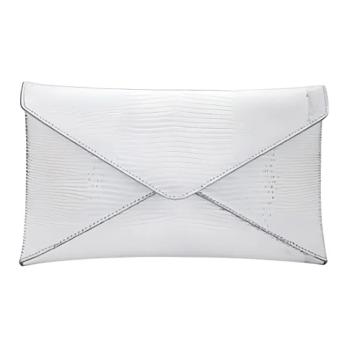 MICHAEL KORS MK Mia Кожаный клатч Женский Серебряный