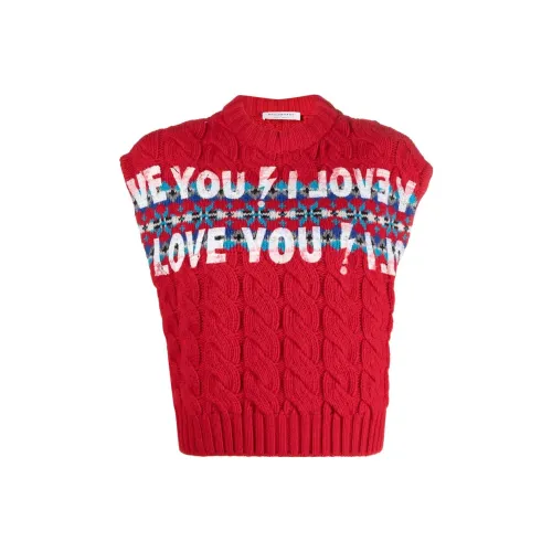 PHILOSOPHY DI LORENZO SERAFINI Красный Женские Свитеры