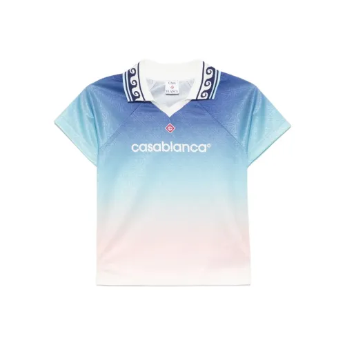 CASABLANCA Реглан-рукав Т-рубашка Женская Аква-синий