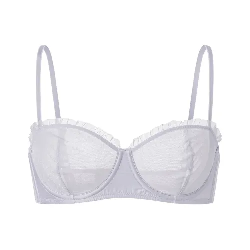FREELASS Бюстгальтер Женский Сияющий Серебряный