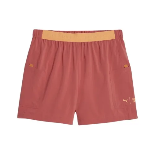 PUMA First MILEWOVEN Спортивные шорты Мужские Астрономический Красный