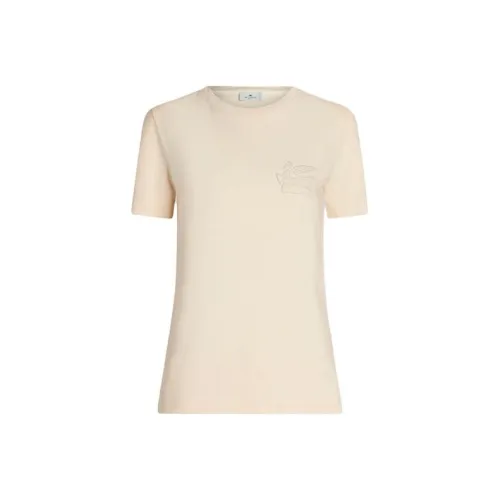 ETRO Экрю Женские Рубашки T
