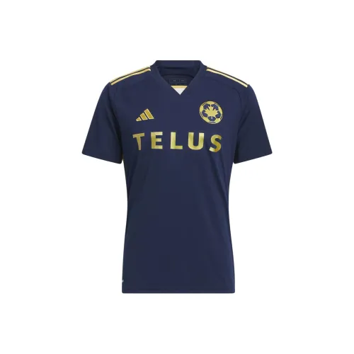 Adidas Vancouver Whitecaps FC 24 25 Away Jersey Футбол Джерси Фанатская версия Vancouver Canucks Away Мужской Ночной синий