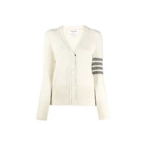 THOM BROWNE Белые Женские Свитеры
