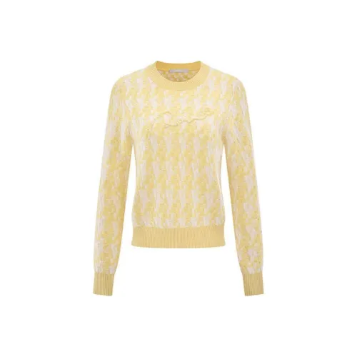 RARE Желтые Женские Свитеры