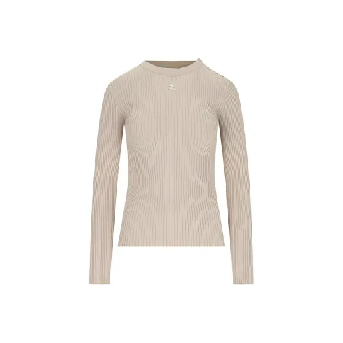COURREGES Светло-янтарный Женский Свитер