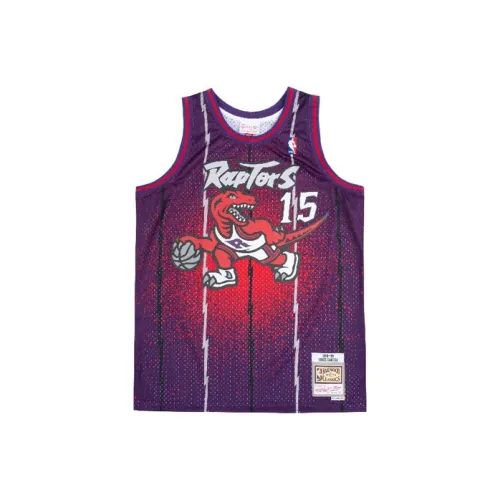 MITCHELL NESS Баскетбольная Джерси SW Фанатская версия 98 99 Сезон Toronto Raptors Carter Размер 15 Унисекс Фиолетовый