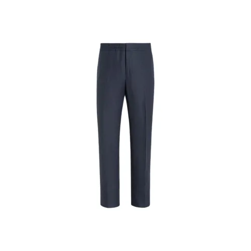 Ermenegildo Zegna Морской Синий Мужские Повседневные Штаны