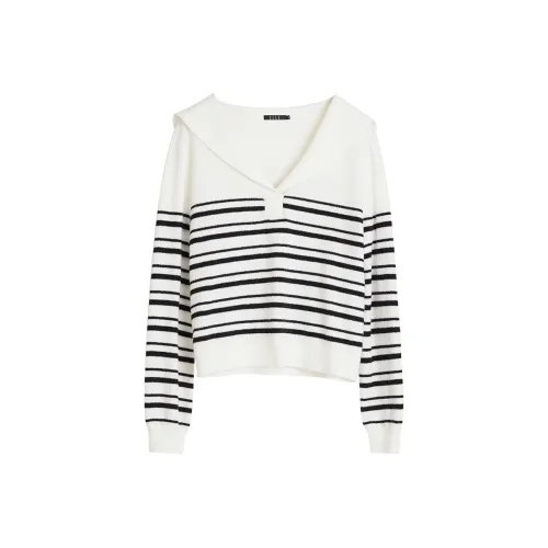 Elle Полосы Женские Свитеры