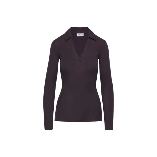 ARITZIA BABATON Currency POLO Длинный рукав Свитер Женский Noble Noble Purple