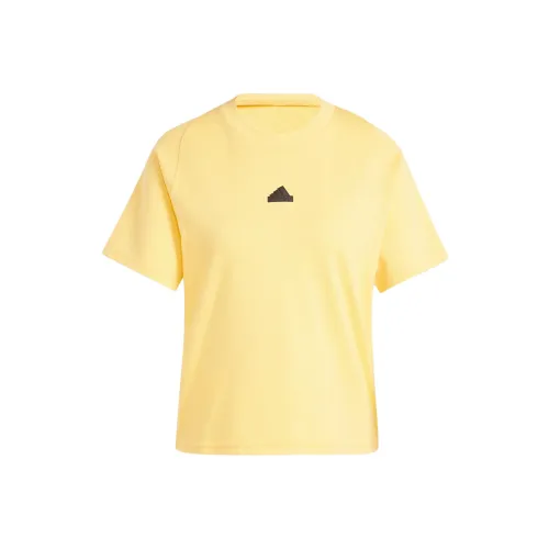 Adidas Желтые Женские Футболки