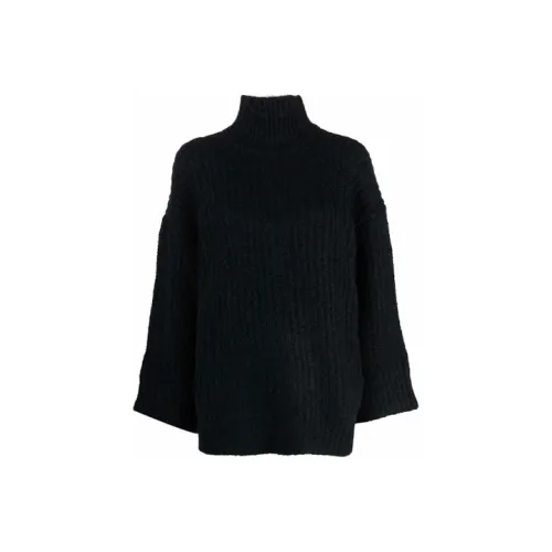 A.P.C Свободный крой Свитер Женский Черный