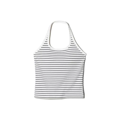 UNIQLO Сливочный Женские Майки