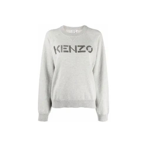 KENZO Серые Женские Свитеры