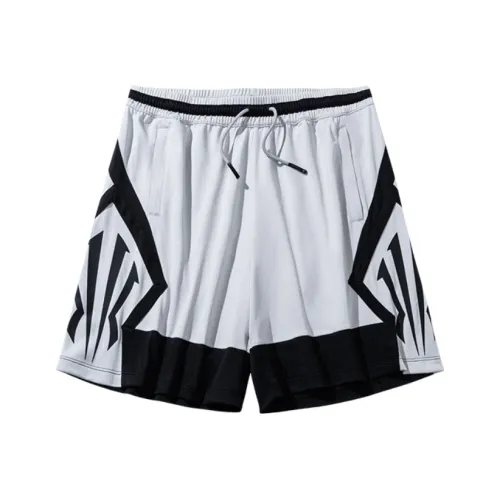 ANTA Баскетбольные шорты Унисекс Бежевый Розовый Серый