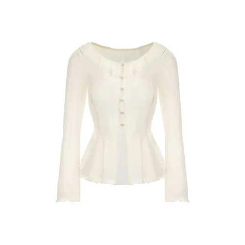 CHIWAWAMEME Кроп Топ Женский Бежевый Абрикосовый Двухкомпонентный Комплект с Длинным Рукавом из Кружева + Бюстгальтер