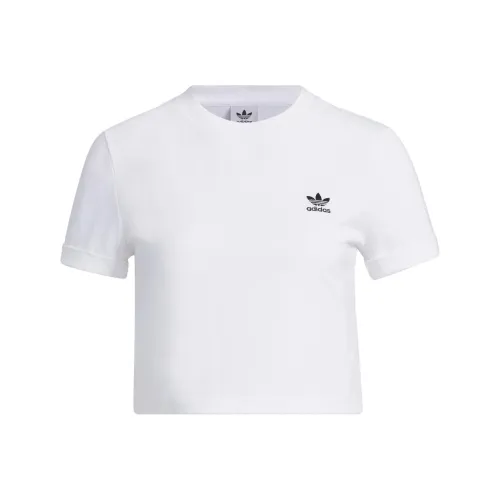 Adidas Originals ADICLUB КРОП ТОП Женский Белый