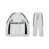 Комплект одежды (Серый топ Фотиния + Серые штаны Фотиния)