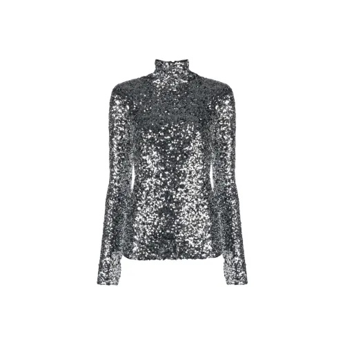 Patrizia Pepe T-рубашка Женская Серебряная