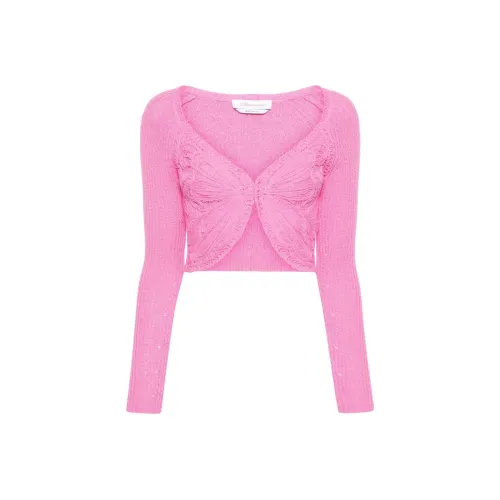 Blumarine Розовые Женские Свитеры