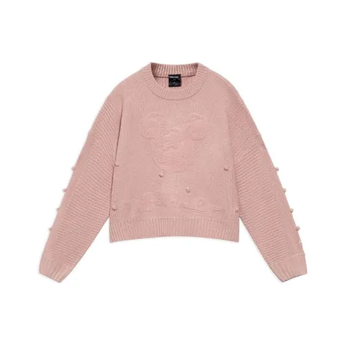 LiNing x Disney Свитер Женский Дымчатый Розовый