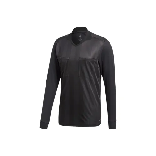 Adidas Referee Джерси Футбол Джерси Мужской Черный