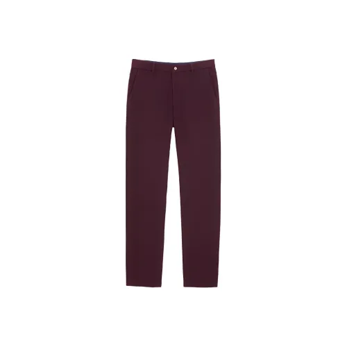 GOLDLION Повседневные брюки Мужские Бордовые
