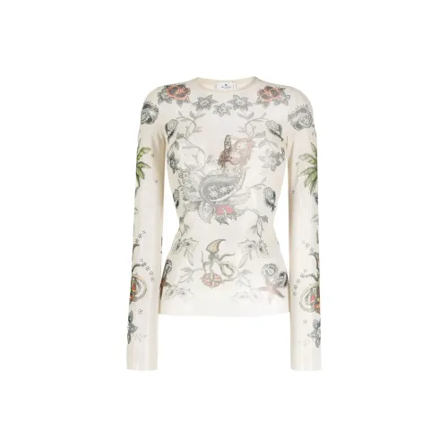 ETRO Многоцветные Женские Футболки