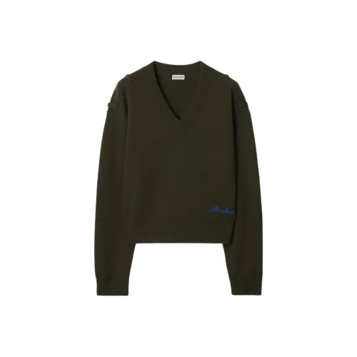 Burberry Свитер Женский Темно-зеленый