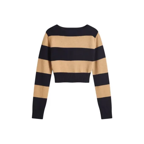 MaxMara Свитер Женский Черный Коричневый