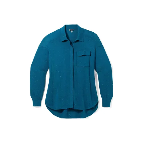 SMARTWOOL Edgewood Свитер Женские Сумеречный синий Donigal