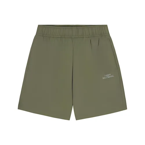 New Balance совместные повседневные шорты мужские зеленые