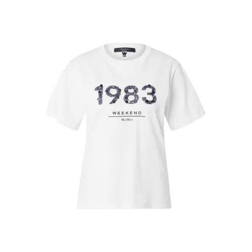 WEEKEND MaxMara T-рубашка Женская Белая