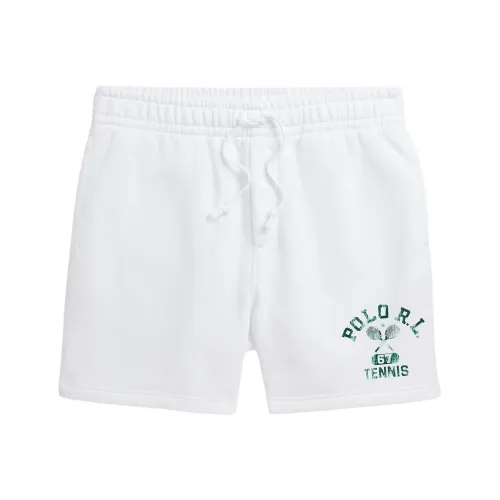 Polo Ralph Lauren Wimbledon Tennis Open Collection SS24 Повседневные шорты Мужской Фарфоровый белый