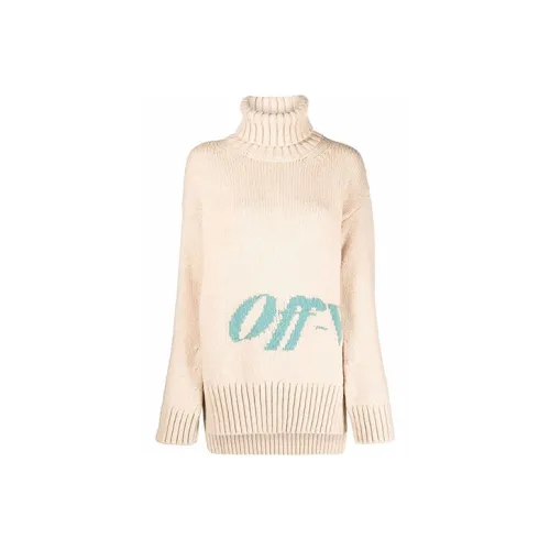 Off Белый FW21 Белый Женские Свитеры