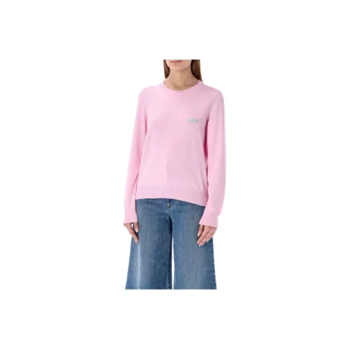 A.P.C SS22 Slim Fit Sweater Women's Pink