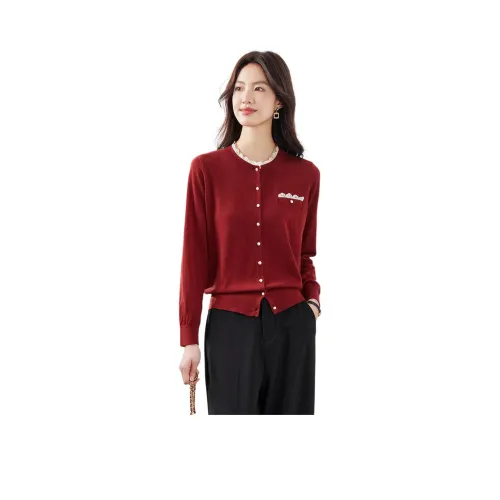 CARBAMMI Красный Женские Свитеры