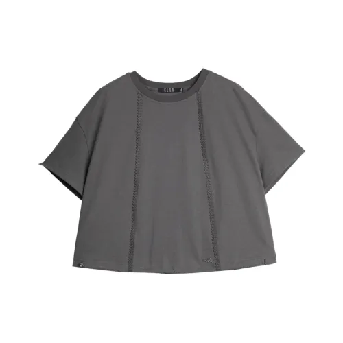 ELLE T Рубашка Женская Средняя Серая