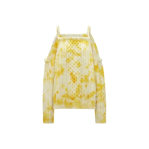 JW Anderson Желтые Женские Свитеры