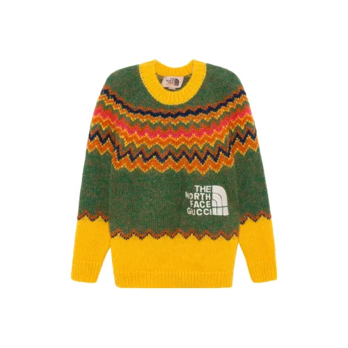 GUCCI x THE NORTH FACE THE NORTH FACE Urban Exploration Свитер Женский Зеленый