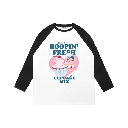 Рубашка BETTY BOOP Женская Белая Черная