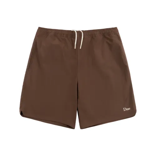 Dime MTL SS24 Классические шорты Повседневные шорты Унисекс Коричневый