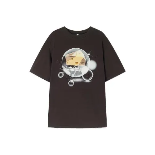 ITIB x Whatever T-рубашка Женская Кофейного цвета