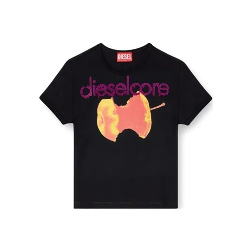 Diesel Черные Женские T-рубашки