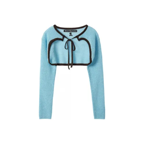 Rest Recreation CROP TOP Женский SKYBLUE Небесный Синий