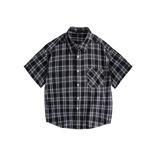 Lightning X Storm Рубашка Унисекс Черная Клетка