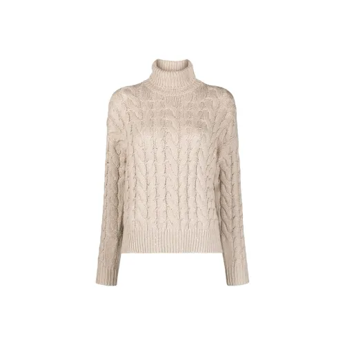 Brunello Cucinelli Светло-янтарные Женские Свитеры