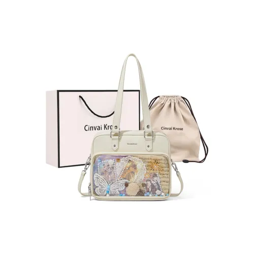 CinvaiKrose Сумка через плечо из синтетической кожи сумка среднего размера женская